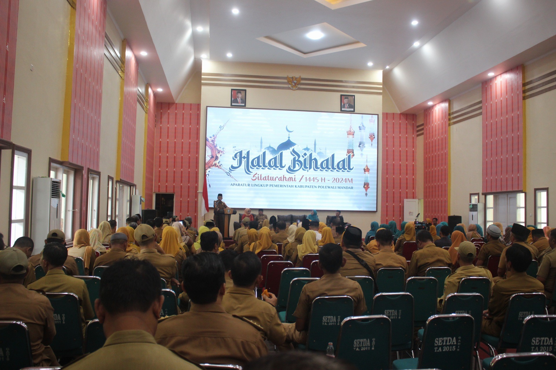 Halal Bihalal Meriahkan Silaturahmi ASN dan PTT Pemkab Polewali Mandar