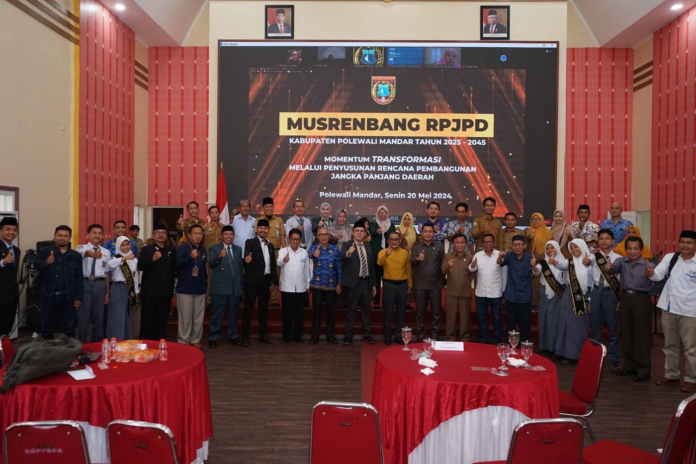 Musrenbang Penyusunan RPJPD Kabupaten Polewali Mandar Tahun 2025-2045
