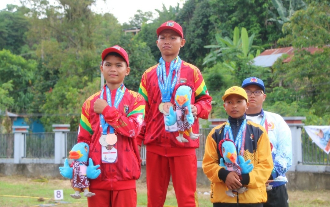 Cabor Panahan  Berhasil Sumbangkan Emas Kategori Perorangan Putra  Yunior U15