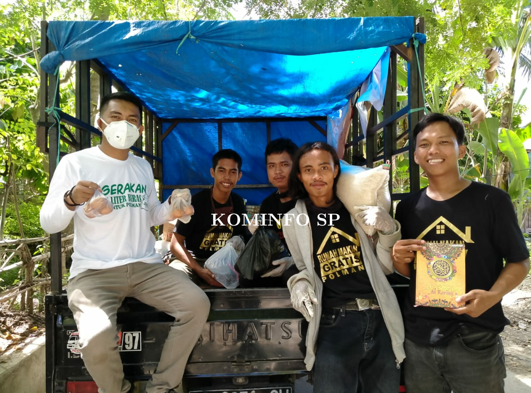 Gerakan 1 Liter Beras Bagikan Ratusan Paket Sembako di 16 Kecamatan