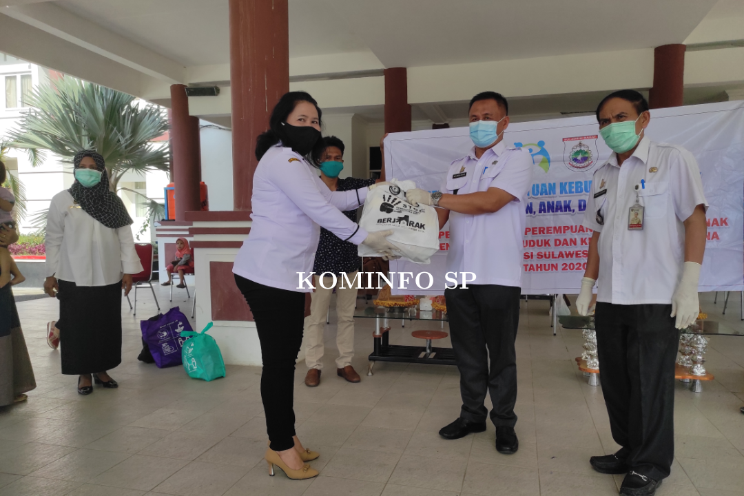 200 Paket Bantuan Untuk Perempuan, Anak Dan Lansia Di Kabupaten Polewali Mandar