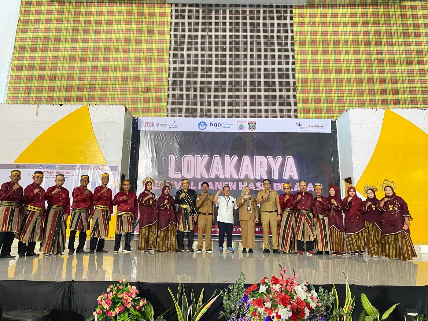 Disdikbud Polman Helat Lokakarya Pesta Panen Hasil Belajar Program Guru Penggerak 