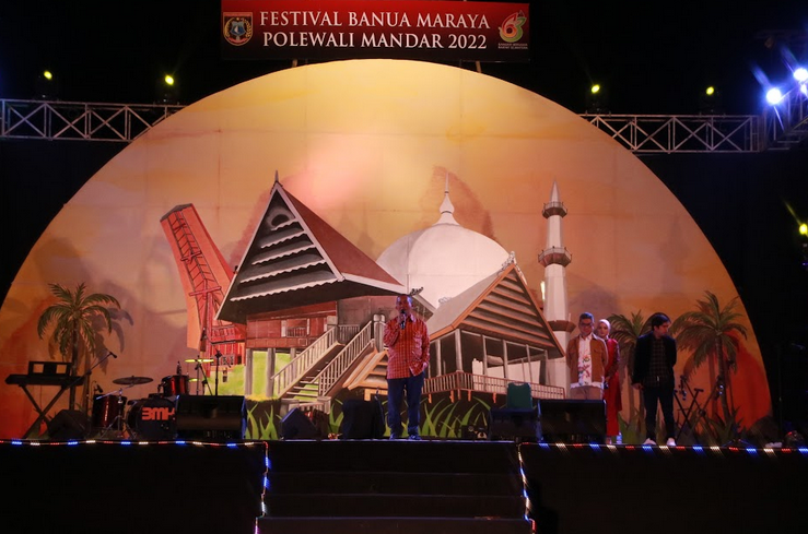 Penutupan Gelaran Polman EXPO 2022 Dirangkaikan Festival Banua Maraya Berlangsung Semarak