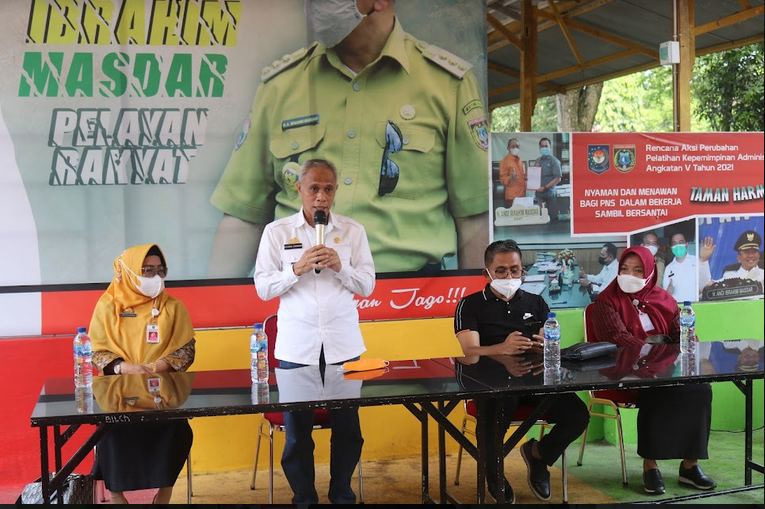 Studi Kewenangan Pengolahan Sampah di Kecamatan, Wakil Bupati Pangkep Kunjungi Polman