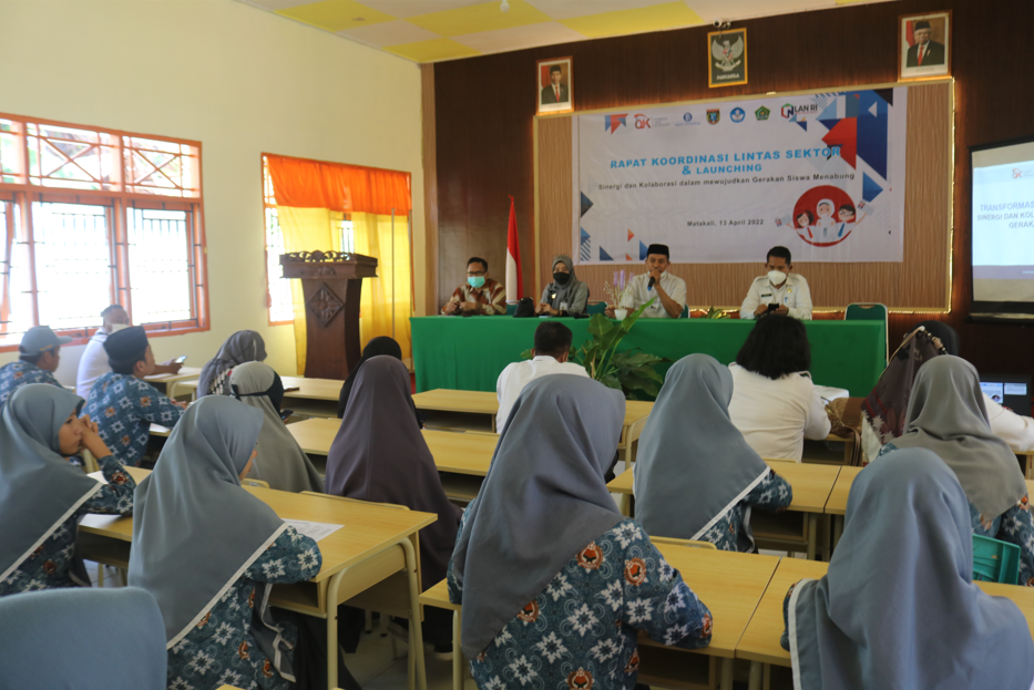 Launching Gerakan Siswa Menabung Kabupaten Polewali Mandar