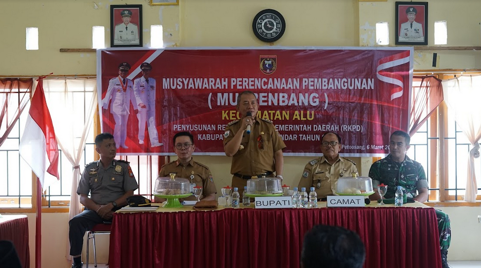 Pemkab Polman Gelar Musrenbang RKPD 2024 Serentak di Empat Kecamatan