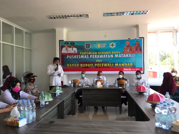 Bupati Polewali Mandar Resmikan Puskesmas Perawatan Kecamatan Matakali