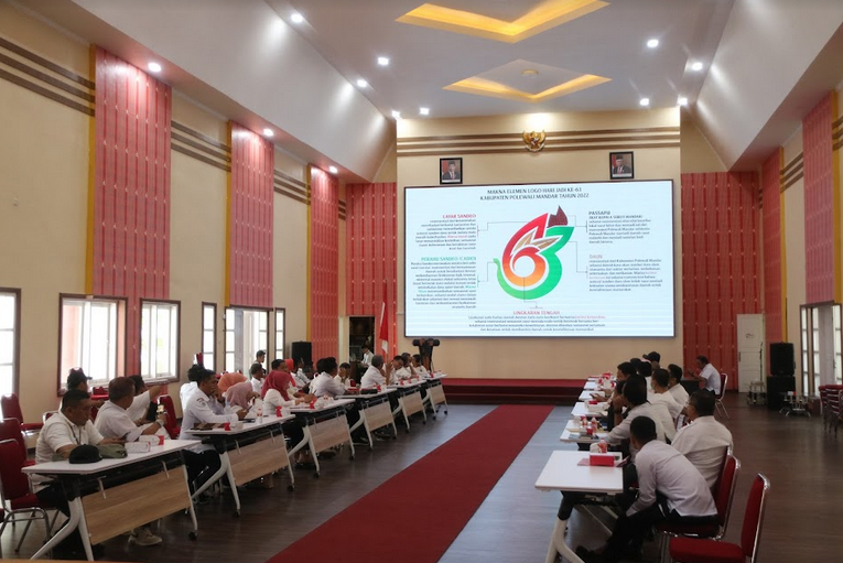 Pemkab Polman Gelar Rapat Persiapan Hari Jadi ke-63 Kabupaten Polewali Mandar Tahun 2022