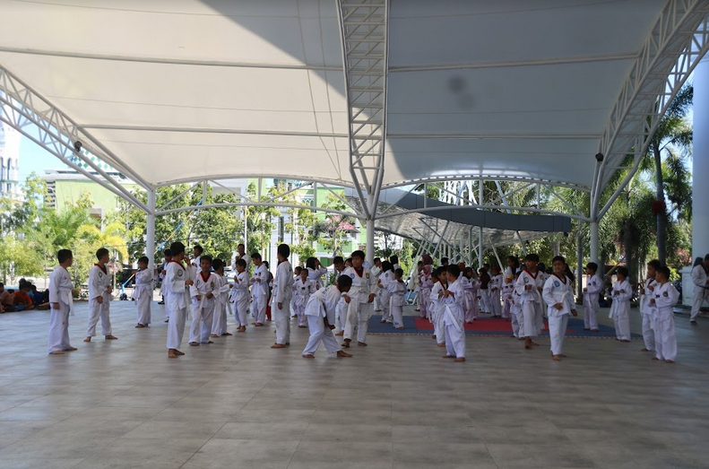 65 Taekwondo Polewali Mandar Ikuti Ujian Kenaikan Tingkat