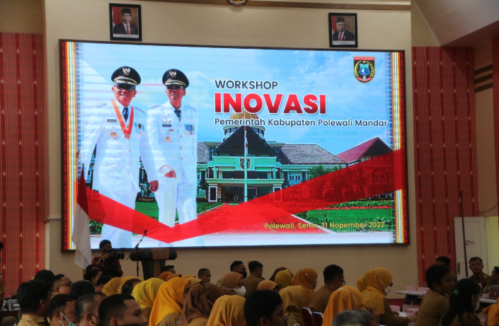 Tingkatkan Kapasitas dan Komitmen Berinovasi, Balitbangren Kabupaten Polman Gelar Workshop Inovasi